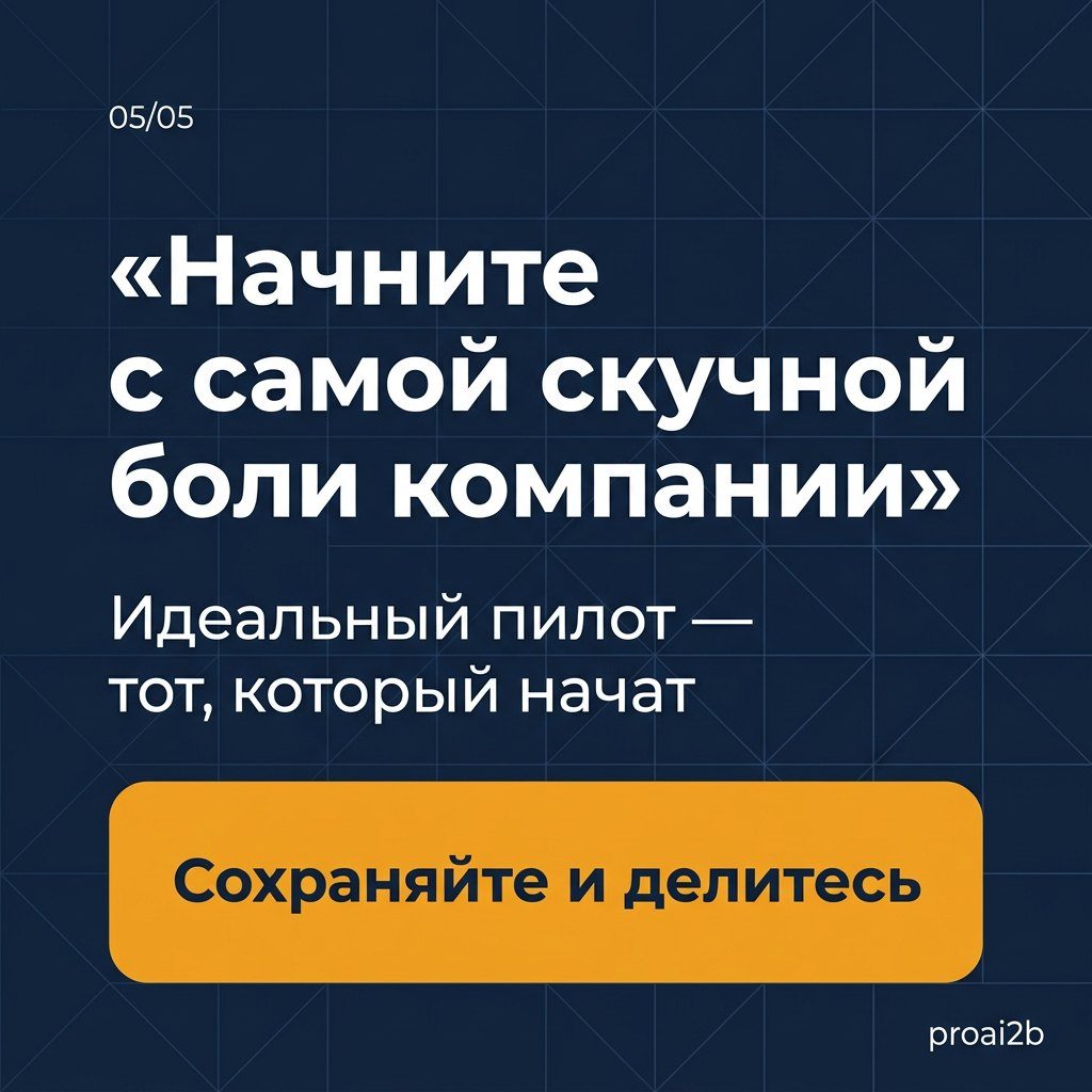 Слайд 5 — Начните с самой скучной боли компании