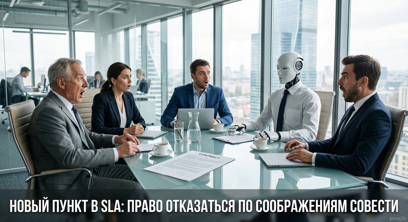 Новый пункт в SLA: право отказаться по соображениям совести